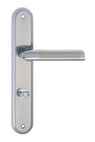 KLAMKA DRZWIOWA DARO 72MM WC KOLOR CHROM