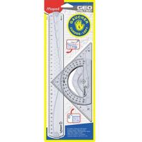 ZESTAW GEOMETR. DLA LEWORĘCZNYCH MAPED