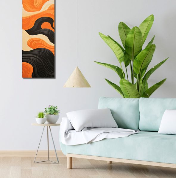 Obraz 30x90cm Dzień spotyka Noc zdjęcie 2