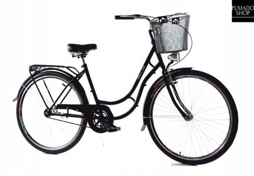 Rower Damski Damka Męski Miejski Universal 28 Kosz na Arena.pl