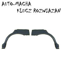 Honda Civic VI 5-cio drzwiowy H/B reperaturka błotnika tylnego lewa