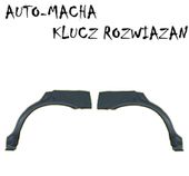 Honda Civic VI 5-cio drzwiowy H/B reperaturka błotnika tylnego lewa