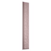 PANEL TAPICEROWANY RÓŻOWY WEZGŁOWIE 3D 90cm x 15cm