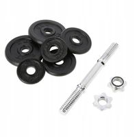 HANTLA regulowana 6 talerzy ZACISKI GRYF 10kg HMS