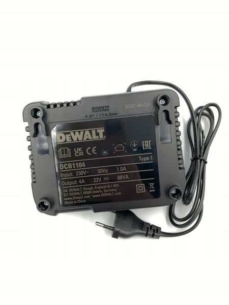 Nowa Ładowarka DeWalt DCB1104 18v 12v XR EU zdjęcie 4