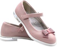 Baleriny dziewczęce American Club XD73/23 - różowe 33