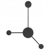 Wobako PANAMA czarny kinkiet nowoczesny lampa ścienna LED