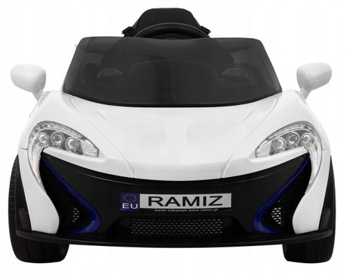 Auto na akumulator Small Racer biały na Arena.pl