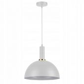 LAMPA WISZĄCA LOFT E27 NOWOCZESNA BIAŁA MIEDZIANA 60W IP20