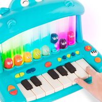 Hippo Pop Play Pianino Keyboard ze Skaczącymi Ptaszkami B.toys BX2297Z