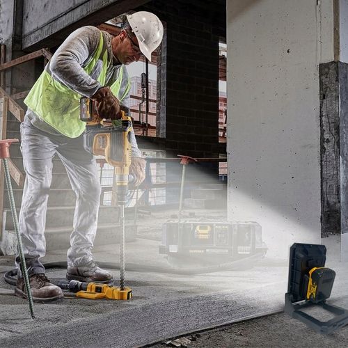 LAMPA ROBOCZA HALOGEN LED DO DEWALT Z USB 6500K PRZENOŚNA BUDOWLANA na Arena.pl