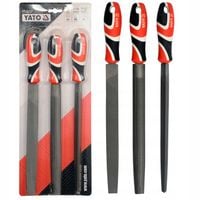 YATO ZESTAW PILNIKÓW DO METALU 250 MM, KPL. 3 SZT.