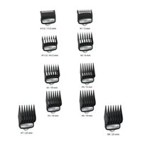 WAHL Komplet 10 szt nasadek z metalowym zaczepem WAHL PREMIUM (SUPER TAPER, MAGIC CLIP, ICON, LEGEND, BALDING, SENIOR)