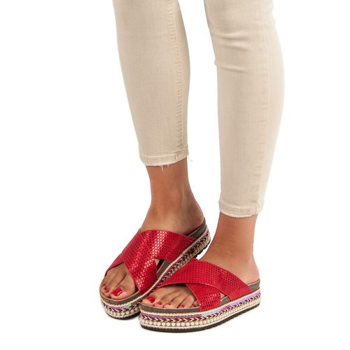 Klapki ethnic print r.40 na Arena.pl