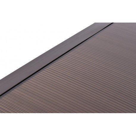 Daszek plastikowy Eko 80x150cm - brązowy na Arena.pl