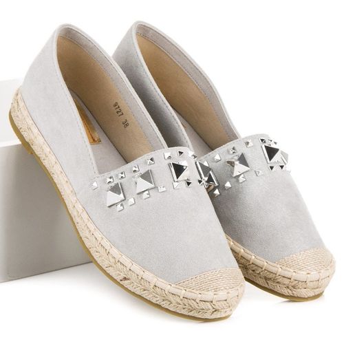Szare espadryle r.40 na Arena.pl
