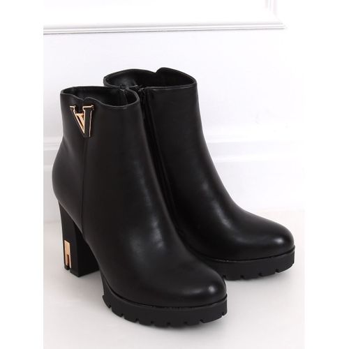 Botki na platformie czarne 1032A-GA Black r.36 na Arena.pl