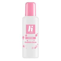 HI HYBRID Aceton kosmetyczny remover do hybrydy o zapachu gumy balonowej 125ml