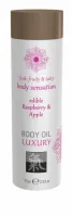 shiatsu luxury body oil edible malinowo-jabłkowy 100 ml do masażu