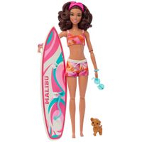 MATTEL HPL69 Lalka Barbie Surferka akcesoria