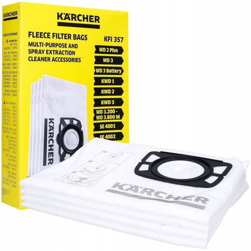 Karcher worki filtracyjne do odkurzacza WD 2 WD 3 2.863-314.0 na Arena.pl