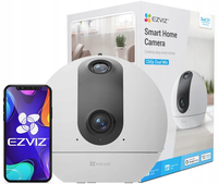 Kamera Obrotowa Niania WiFi EZVIZ C60P Dual Lens 6Mpx (3MP+3MP) Szeroki Kąt