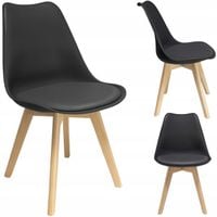 Krzesło OSLO czarne (nowy nowy kod)