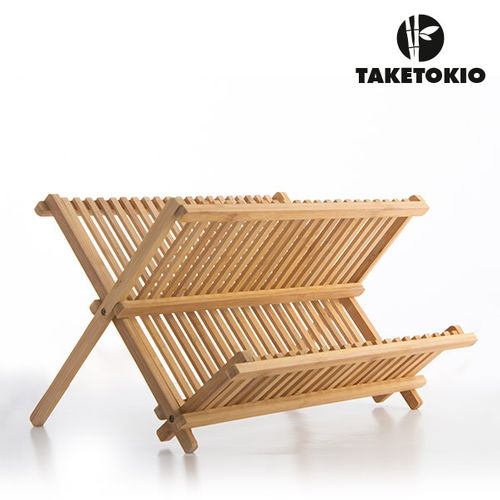 Bambusowa suszarka do naczyń na Arena.pl