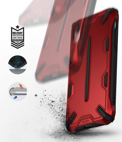 Etui Ringke Dual-X iPhone XR Iron Red na Arena.pl