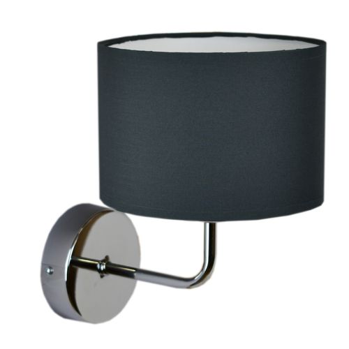 Oprawa ścienna MODENA E27 abażur grafit na Arena.pl