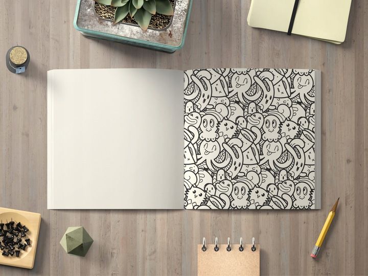 Travel Doodle. Kolorowanka do torebki. zdjęcie 8