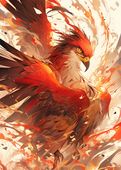 Plakat 25x35cm Feniks: Odrodzenie