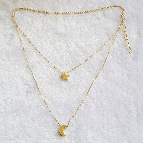 NASZYJNIK CHOKER CELEBRYTKA DŁUGI BOHO ZŁOTY 22 zdjęcie 3