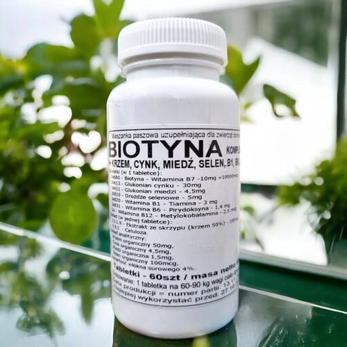 Suplement Podkowa Biotyna Kompleks 60 Tabletek Podkowa 0,13 kg na Arena.pl