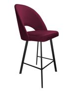Hoker krzesło barowe Polo podstawa Profil czarna MG02