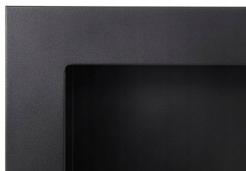 Biokominek WISZĄCY 90cm NAŚCIENNY czarny do ZABUDOWY na Arena.pl