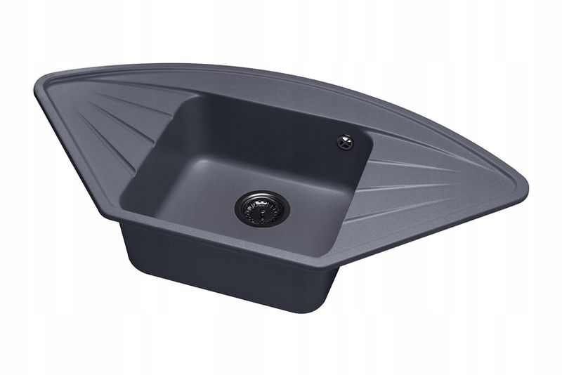 ZLEW ZLEWOZMYWAK GRANIT 8 kolorów 99x52 + SYFON zdjęcie 4