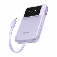 Ugreen Powerbank Do Telefonu Pojemny 10000mAh USB-A + USB-C z Kablem USB-C