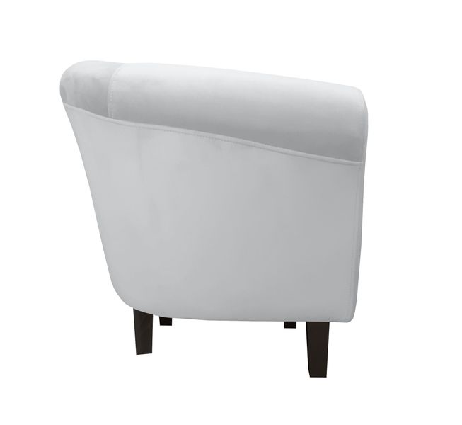 Fotel Milo nogi venge jasny szary MG39 zdjęcie 3