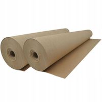 2x ZESTAW PAPIER MALARSKI TEKTURA BUDOWLANA OCHRONNA GŁADKA ROLKA 1x20mb