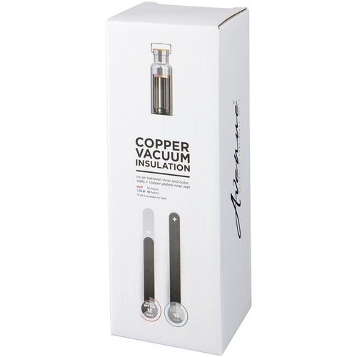 Miedziany izolowany próżniowo bidon Thor o pojemności 480 ml na Arena.pl