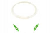 NIEWIDZIALNY światłowód, patchcord SC/APC LSZH 25M
