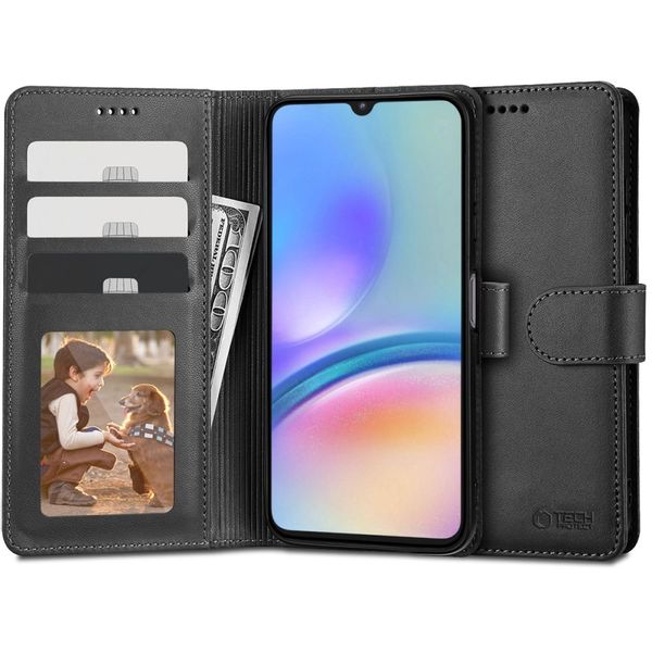 TECH-PROTECT WALLET GALAXY A05S BLACK zdjęcie 1