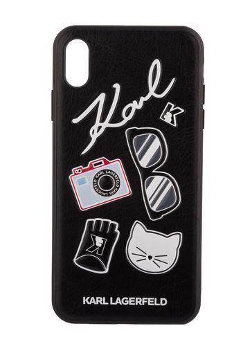KARL LAGERFELD HARDCASE - iPhone XS Max - BLACK PINS na Arena.pl