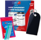 lakier zaprawka + bezbarwny + patyczki zaprawkowe bmw 317 orientblau