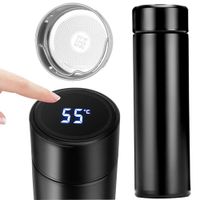 KUBEK TERMICZNY TERMOS LED 500ml NA KAWĘ HERBATĘ DOTYKOWY DO SAMOCHODU