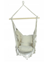 HAMAK HUŚTAWKA KRZESŁO WISZĄCY FOTEL Z PODUSZKAMI