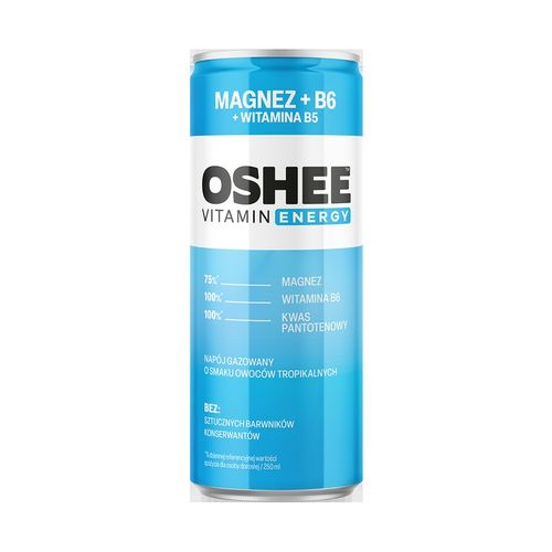 24x Napój OSHEE Vitamin Energy Magnez 250 ml Iga Świątek na Arena.pl