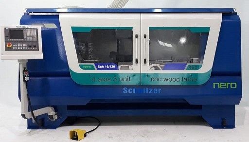 Schnitzer SCH 16120 4x3- tokarka CNC do drewna zdjęcie 2