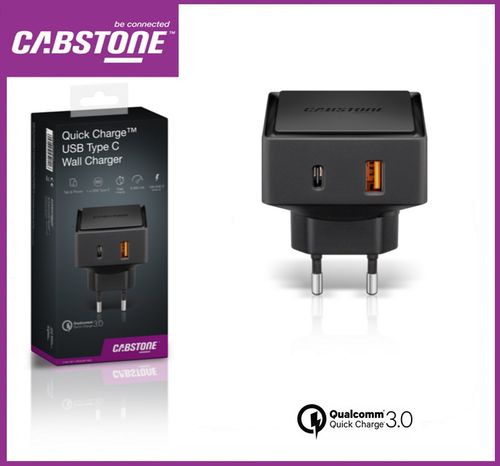 Ładowarka sieciowa Quick Charge™ USB-C CABSTONE na Arena.pl
